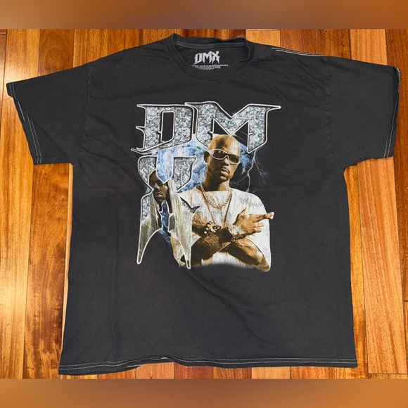 DMX Men’s Large Dark Gray Graphic T-Shirt - Picture 1 of 6